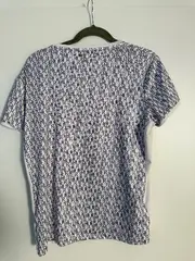 Vorschaubild 2 von Sports Collection Damen Sport Shirt Gr. 46 Weiß Logo-Print