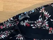 Vorschaubild 6 von Damen Wickelrock Gr. 34;XS Blumenmuster Mehrfarbig Feminin Midi