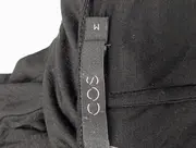 Vorschaubild 3 von Damen T-Shirt Gr. 38/M Schwarz Minimalistisch Oversized Viskose