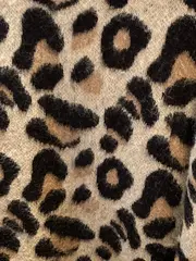 Vorschaubild 6 von Damen Strickjacke Leo Animal Print Cardigan Gr. 38/M Mehrfarbig