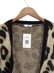 Vorschaubild 4 von Damen Strickjacke Leo Animal Print Cardigan Gr. 38/M Mehrfarbig