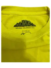 Vorschaubild 3 von Langarmshirt Herren L Gelb Outdoor Baumwolle