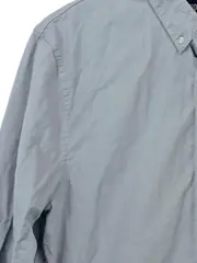 Vorschaubild 4 von Herren Freizeithemd Langarm Blau Gr. M Casual Baumwolle