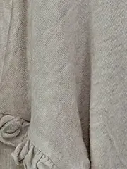 Vorschaubild 5 von EDC Damen Pullover Beige Gr. 36/S Rüschen Langarm Freizeit