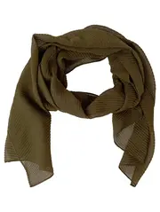 Vorschaubild 1 von Damen Schal Oliv Strukturmuster Casual 182x61 cm