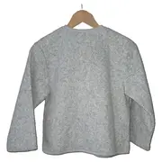 Vorschaubild 2 von Kinder Trachtenjacke Strickjacke Gr. 128 Weiß Traditionell