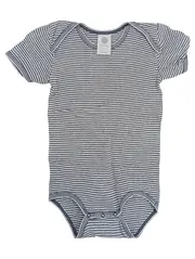 Vorschaubild 1 von Baby Body Kurzarm gestreift Gr. 68 Mehrfarbig Baumwolle