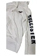 Vorschaubild 2 von Sweatjacke Hoodie Herren Gr. M Weiß Reißverschluss Logo