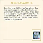 Vorschaubild 3 von Escape Room Das Spiel 4 spannende Abenteuer Rätselspiel Brettspiel