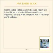 Vorschaubild 2 von Escape Room Das Spiel 4 spannende Abenteuer Rätselspiel Brettspiel