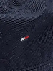 Vorschaubild 2 von Fischerhut Bucket Hat Herren Blau Uni Baumwolle Logo Freizeit