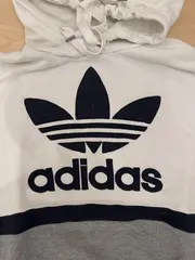 Vorschaubild 2 von Originals Hoodie Kapuzenpullover Damen Gr. 36 S Weiß Gestreift