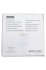 Vorschaubild 2 von i7S TWS In-Ear Kopfhörer Wireless Bluetooth 5.0 Weiß Ladecase
