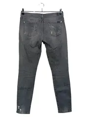 Vorschaubild 2 von Damen Jeans Skinny Fit W29/38 Grau Casual High Waist