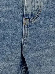 Vorschaubild 5 von Damen Mom Jeans Hose Blau Gr. 28x34 Casual Denim