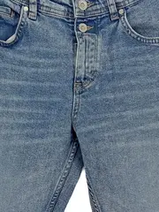 Vorschaubild 3 von Damen Mom Jeans Hose Blau Gr. 28x34 Casual Denim