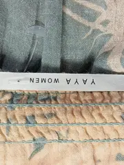 Vorschaubild 3 von Bluse Damen Gr. 34/XS Grün Florales Muster Rüschen Casual