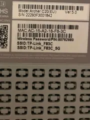 Vorschaubild 4 von Archer C20 AC750 Dual Band WLAN Router Schwarz