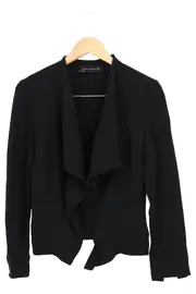 Vorschaubild 1 von Damen Leichte Jacke Blazer Schwarz Gr. 36/S Casual Elegant