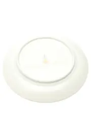 Vorschaubild 2 von Servierteller Porzellan Beige Goldrand Florales Muster Klassisch