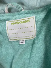 Vorschaubild 3 von Mädchen Regenjacke Gr. 116 Blumenmuster Kapuze Mehrfarbig