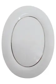Vorschaubild 1 von Servierteller Weiß Elegant Klassisch Porzellan Goldrand Teller