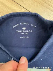 Vorschaubild 3 von Mädchen Langarmshirt Little Parisienne Blau Gr. 116/122 Casual