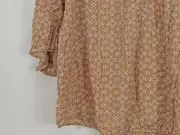 Vorschaubild 4 von Damen Bluse Blumenmuster 3/4 Arm Viskose Gr. 40 L Mehrfarbig