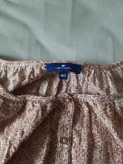 Vorschaubild 6 von Damen Bluse Blumenmuster 3/4 Arm Viskose Gr. 40 L Mehrfarbig