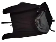 Vorschaubild 2 von Damen Outdoorjacke Gr. 40/L Schwarz Polyester Kapuze