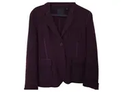 Vorschaubild 1 von Damen Blazer Wolle Lila Gr. 46;3XL Klassisch
