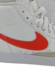 Vorschaubild 2 von Blazer Mid '77 Damen Sneaker High Weiß Orange Gr. 38,5 Leder