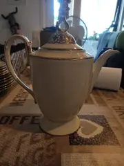 Vorschaubild 6 von Kaffeekanne Weiß Gold Klassisch Elegant 1500ml