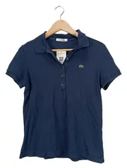 Vorschaubild 1 von Damen Poloshirt Gr. 42/XL Blau Klassisch