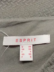 Vorschaubild 3 von Businesskleid Damen Gr. 34/XS Grau Strukturmuster 3/4-Arm