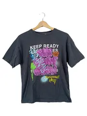 Vorschaubild 1 von Kinder T-Shirt Schwarz 164 Graffiti Print Streetwear Baumwolle