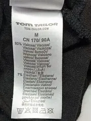 Vorschaubild 3 von Damen Strickjacke Gr. 38/M Schwarz Casual Viskose Langarm