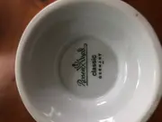 Vorschaubild 4 von Classic Vase Porzellan Weiß 16cm Achteckig Blumenmuster Elegant