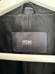 Vorschaubild 5 von TCM Damen Lederjacke Klassisch Uni Schwarz Gr. 40/L Echtleder