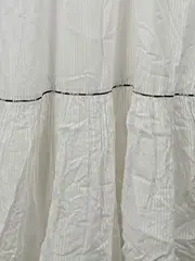 Vorschaubild 3 von Damen Sommerkleid Gr. 42/XL Weiß Bohemian Maxikleid