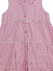 Vorschaubild 2 von Mädchen Sommerkleid Rosa Gr. 122 Casual