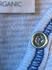 Vorschaubild 6 von Baby Body Kurzarm Blau Gr. 68 Baumwolle
