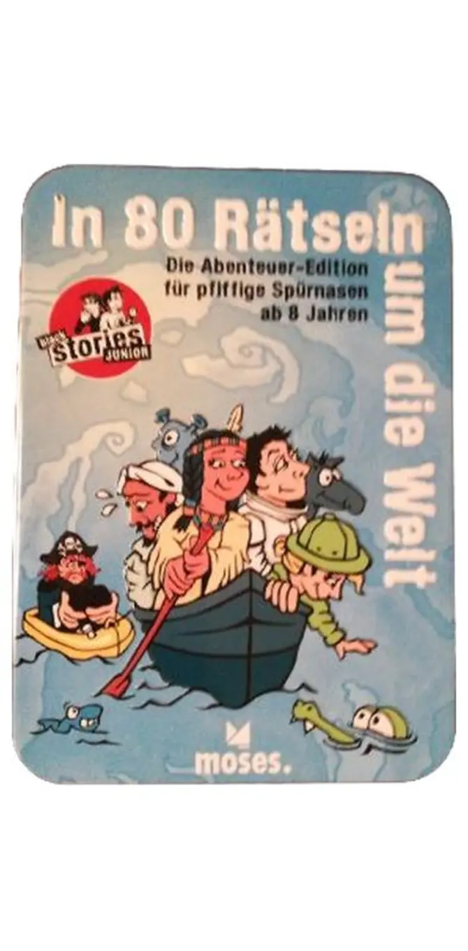 Quizspiel In 80 Rätseln um die Welt Abenteuer-Edition ab 8…