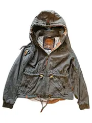 Vorschaubild 1 von Leichte Jacke Damen 40/L Grün Casual Kapuze