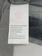 Vorschaubild 5 von Henkeltasche Damen Grau Polyester Shopper Groß 54x35cm