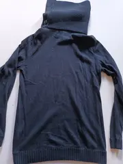 Vorschaubild 2 von Damen Pullover Gr. 38/M Blau Casual Strickpullover