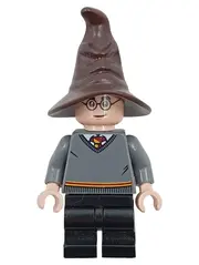 Vorschaubild 2 von Harry Potter Minifigur mit Sprechendem Hut Hogwarts Figur