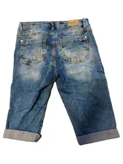 Vorschaubild 2 von Distressed Denim Shorts Damen Blau Casual Gr. W31/40/L