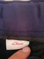 Vorschaubild 5 von Stoffhose Kinder Gr. 170 Blau Baumwolle Casual