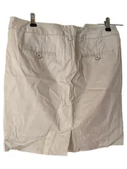 Vorschaubild 7 von BENETTON A-Linienrock Damen Beige Gr. 38/M Baumwolle Casual Midirock